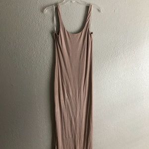 Fashion Nova Nude Bodycon Dress